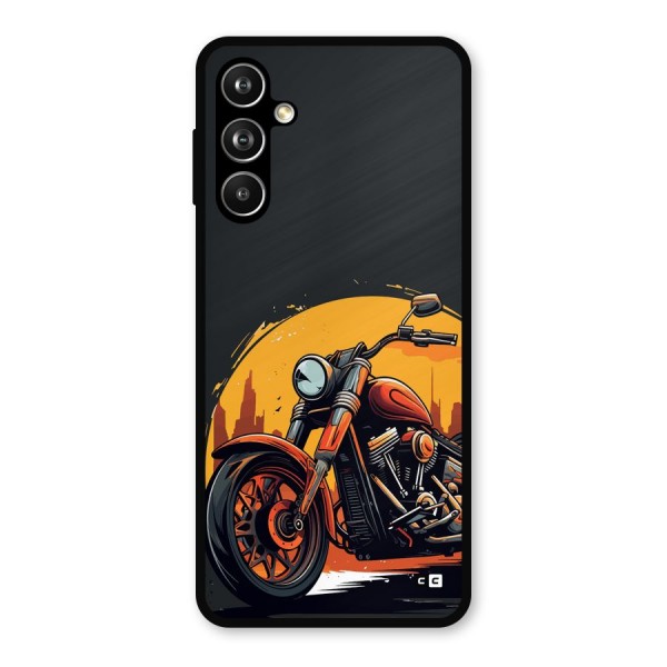 Extreme Cruiser Bike Metal Back Case for Galaxy F54