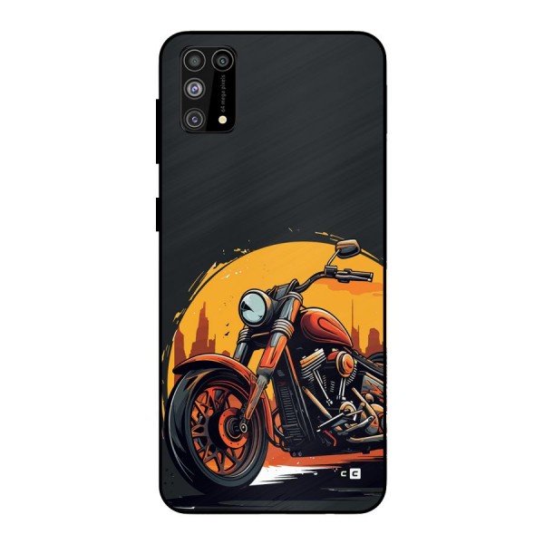 Extreme Cruiser Bike Metal Back Case for Galaxy M31