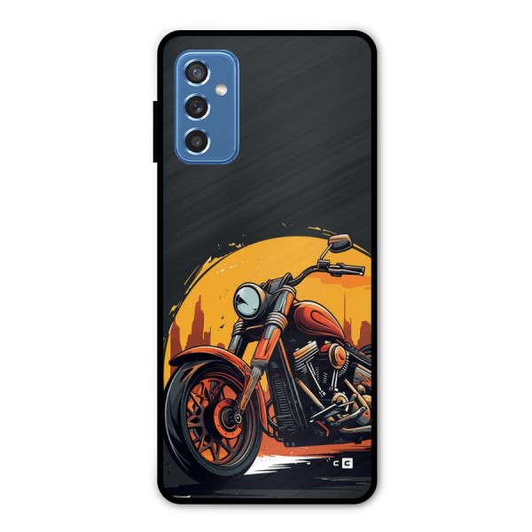 Extreme Cruiser Bike Metal Back Case for Galaxy M52 5G