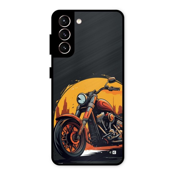 Extreme Cruiser Bike Metal Back Case for Galaxy S21 5G
