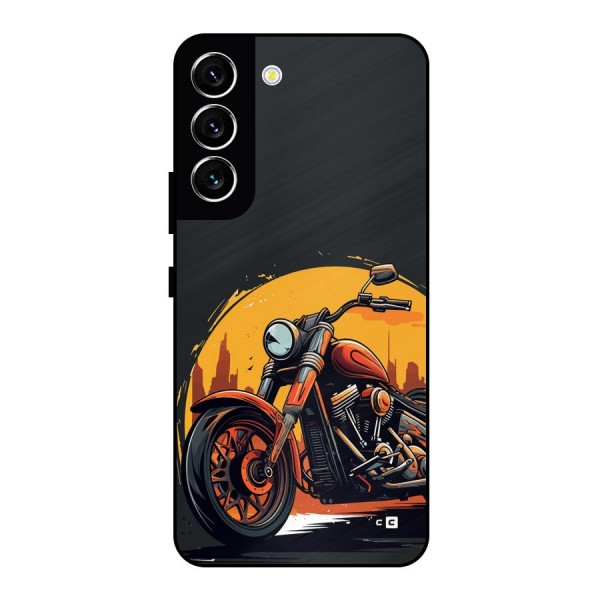 Extreme Cruiser Bike Metal Back Case for Galaxy S22 5G