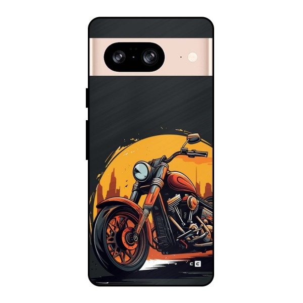 Extreme Cruiser Bike Metal Back Case for Google Pixel 8