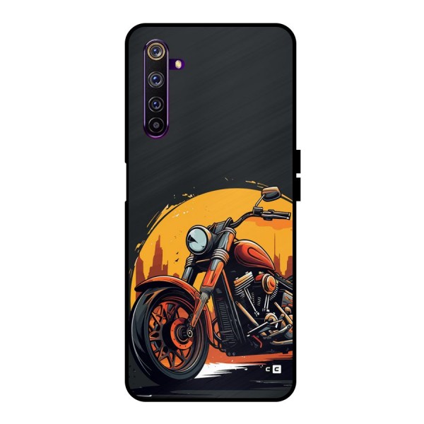 Extreme Cruiser Bike Metal Back Case for Realme 6 Pro