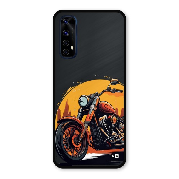 Extreme Cruiser Bike Metal Back Case for Realme 7