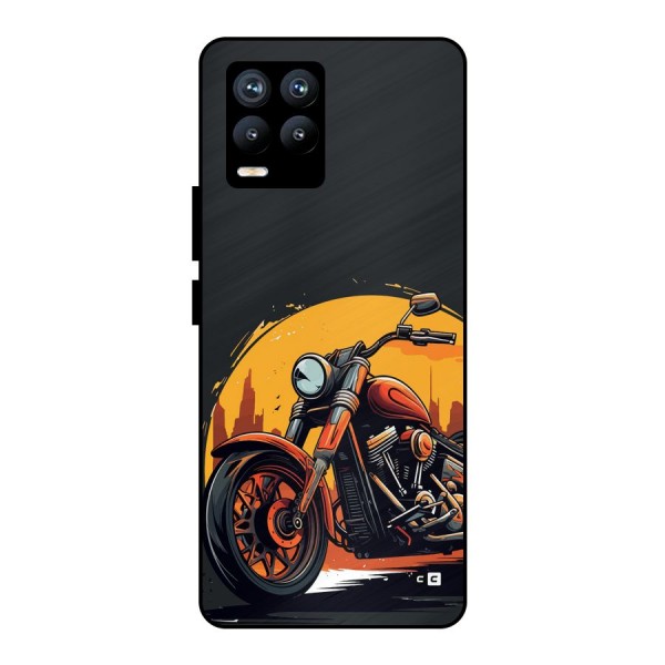 Extreme Cruiser Bike Metal Back Case for Realme 8