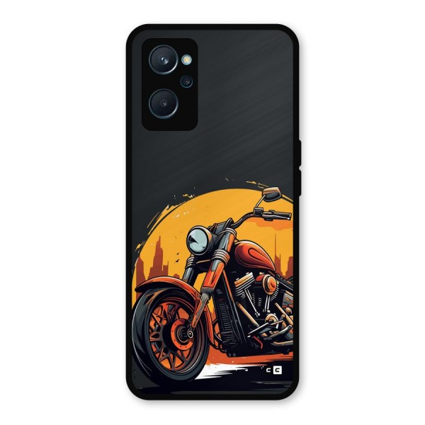 Extreme Cruiser Bike Metal Back Case for Realme 9i