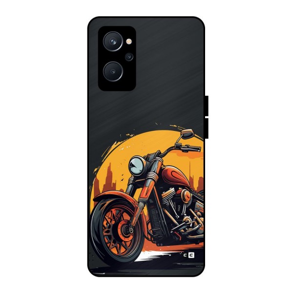 Extreme Cruiser Bike Metal Back Case for Realme 9i 5G