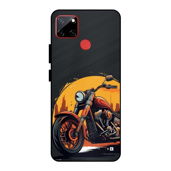 Extreme Cruiser Bike Metal Back Case for Realme C12