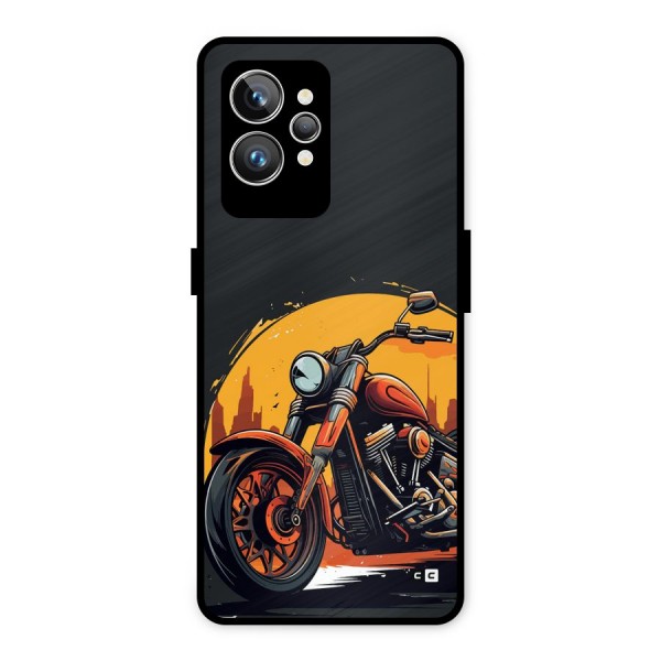 Extreme Cruiser Bike Metal Back Case for Realme GT2 Pro