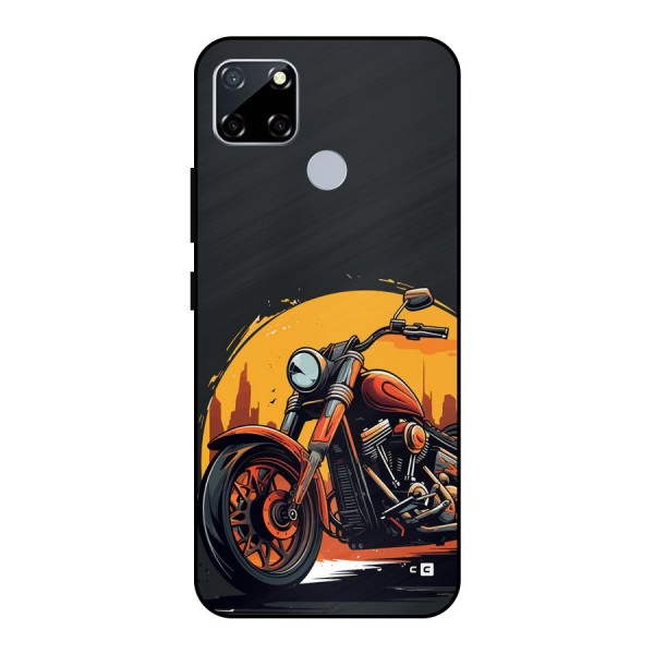 Extreme Cruiser Bike Metal Back Case for Realme Narzo 20