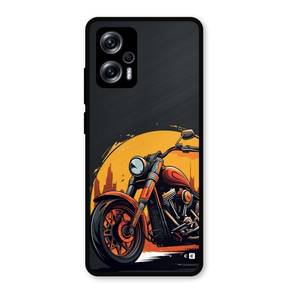 Extreme Cruiser Bike Metal Back Case for Redmi K50i