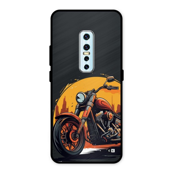 Extreme Cruiser Bike Metal Back Case for Vivo V17 Pro