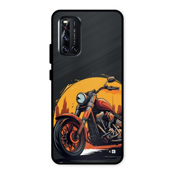 Extreme Cruiser Bike Metal Back Case for Vivo V19