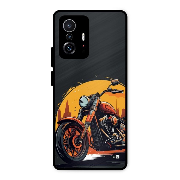 Extreme Cruiser Bike Metal Back Case for Xiaomi 11T Pro