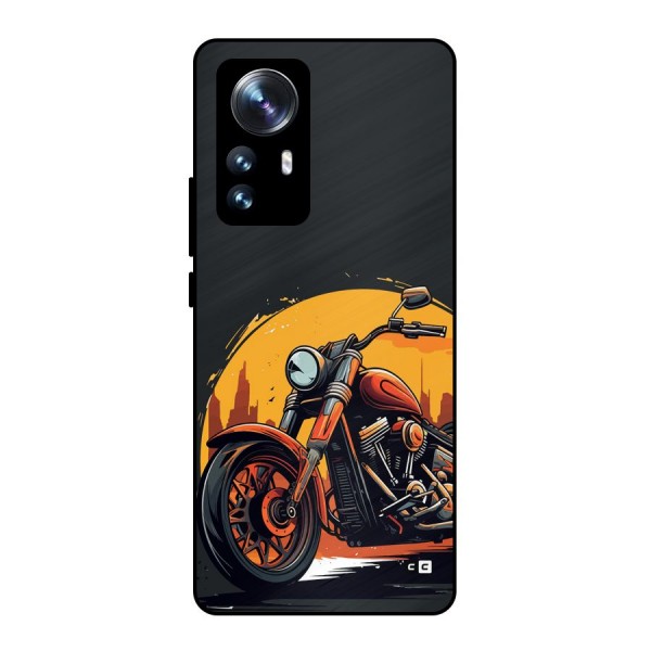 Extreme Cruiser Bike Metal Back Case for Xiaomi 12 Pro