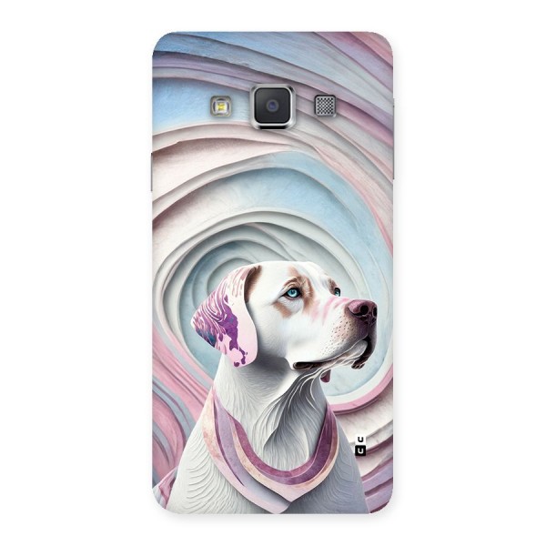 Eye Dog illustration Back Case for Galaxy A3