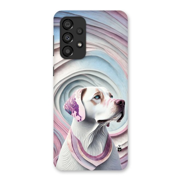 Eye Dog illustration Back Case for Galaxy A33 5G