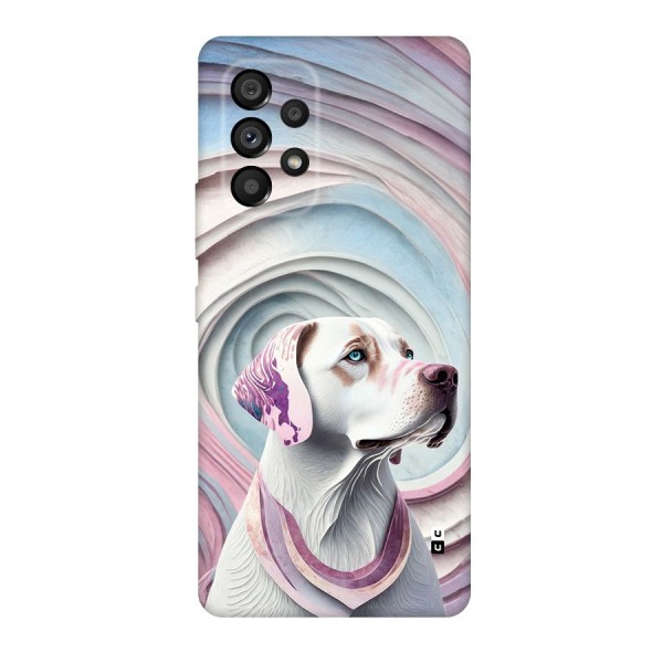 Eye Dog illustration Back Case for Galaxy A53 5G