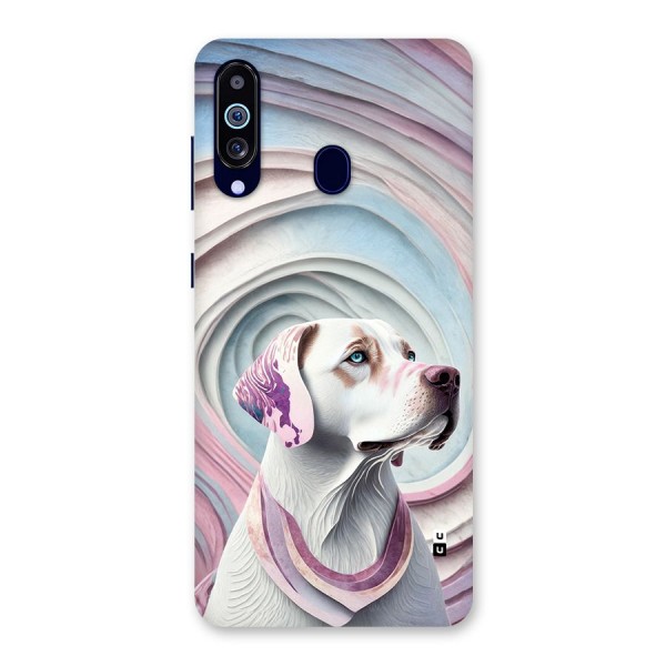 Eye Dog illustration Back Case for Galaxy A60