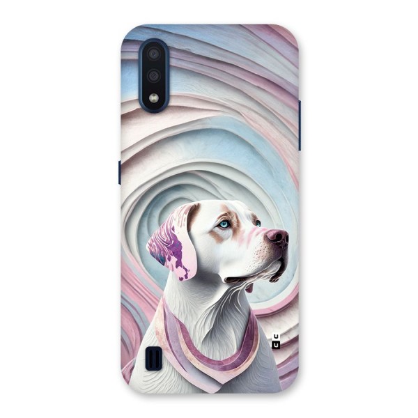 Eye Dog illustration Back Case for Galaxy M01