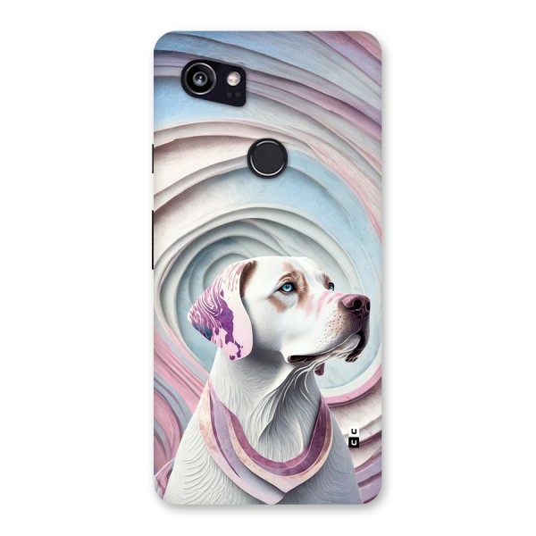 Eye Dog illustration Back Case for Google Pixel 2 XL