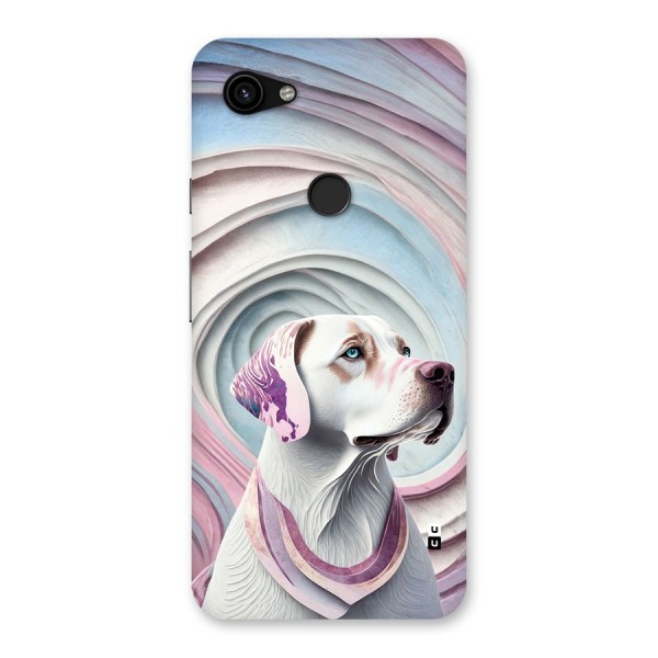 Eye Dog illustration Back Case for Google Pixel 3a XL