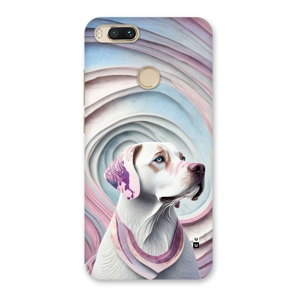 Eye Dog illustration Back Case for Mi A1