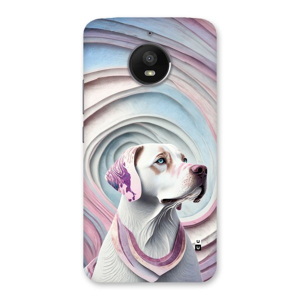 Eye Dog illustration Back Case for Moto E4 Plus