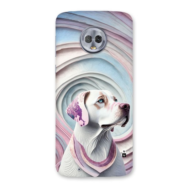 Eye Dog illustration Back Case for Moto G6