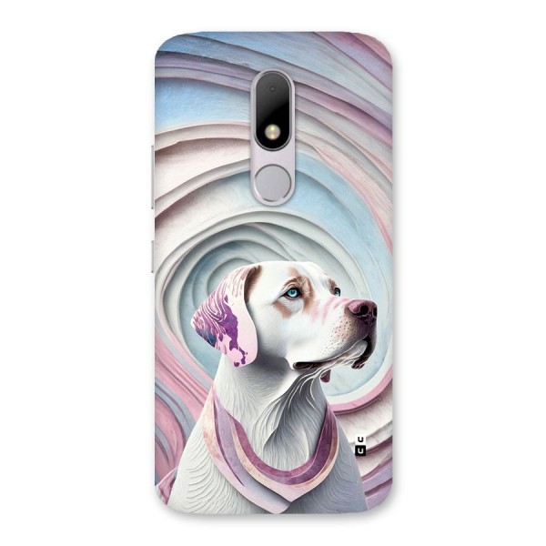 Eye Dog illustration Back Case for Moto M