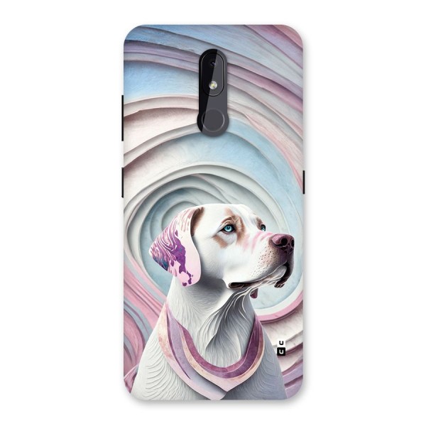 Eye Dog illustration Back Case for Nokia 3.2