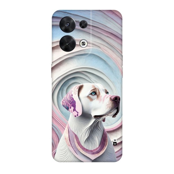 Eye Dog illustration Back Case for Oppo Reno8 5G