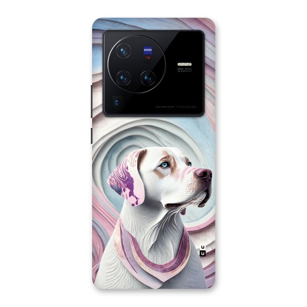 Eye Dog illustration Back Case for Vivo X80 Pro