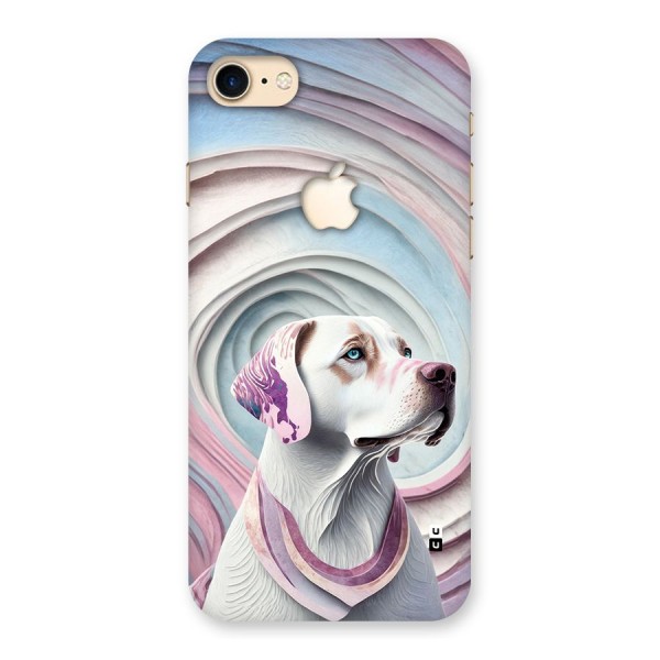 Eye Dog illustration Back Case for iPhone 7 Apple Cut