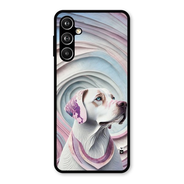 Eye Dog illustration Metal Back Case for Galaxy F54