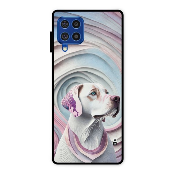 Eye Dog illustration Metal Back Case for Galaxy F62