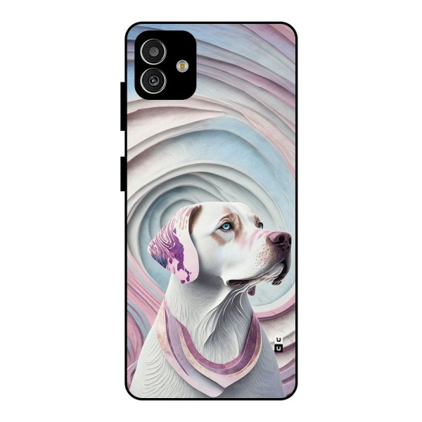 Eye Dog illustration Metal Back Case for Galaxy M13 5G