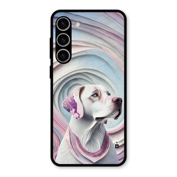 Eye Dog illustration Metal Back Case for Galaxy S23 Plus