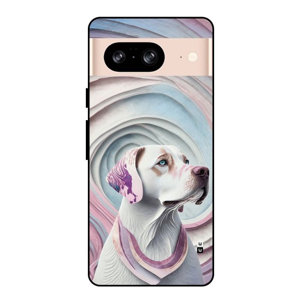 Eye Dog illustration Metal Back Case for Google Pixel 8