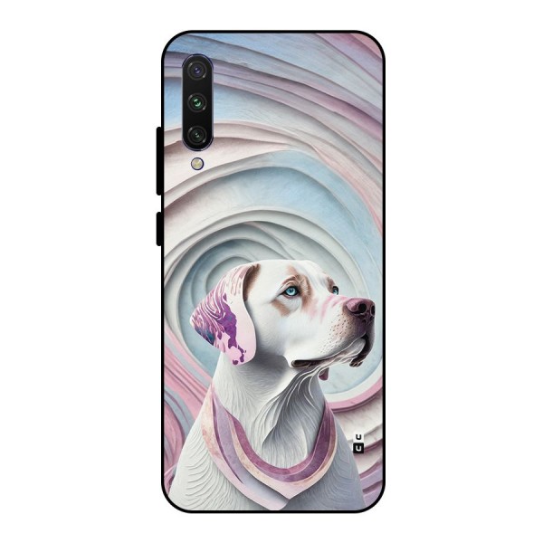 Eye Dog illustration Metal Back Case for Mi A3