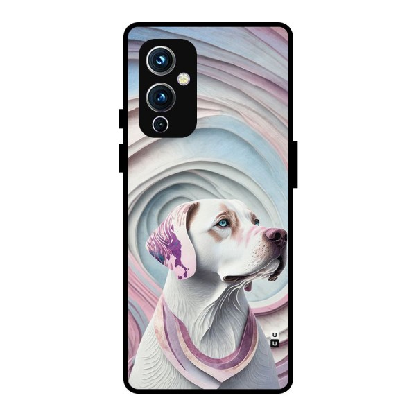 Eye Dog illustration Metal Back Case for OnePlus 9