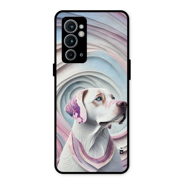 Eye Dog illustration Metal Back Case for OnePlus 9RT 5G