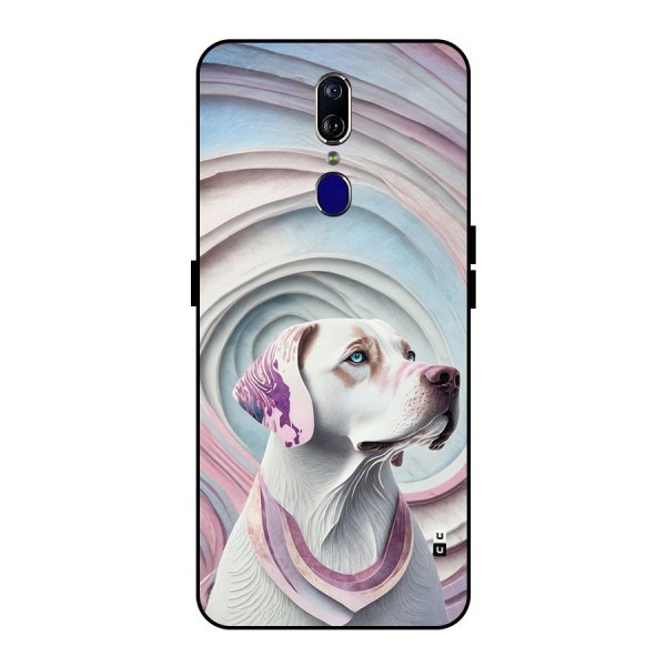 Eye Dog illustration Metal Back Case for Oppo F11