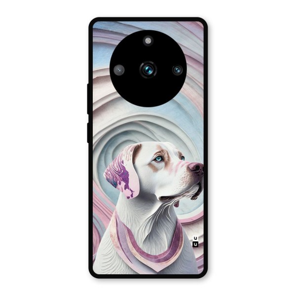 Eye Dog illustration Metal Back Case for Realme 11 Pro