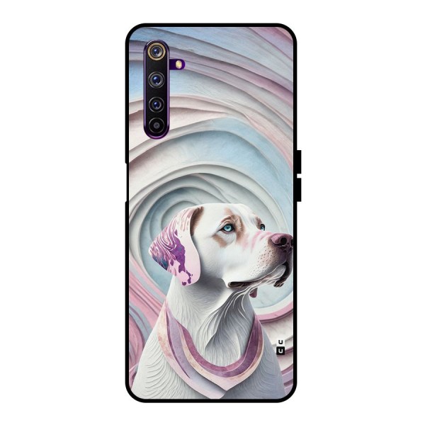 Eye Dog illustration Metal Back Case for Realme 6 Pro