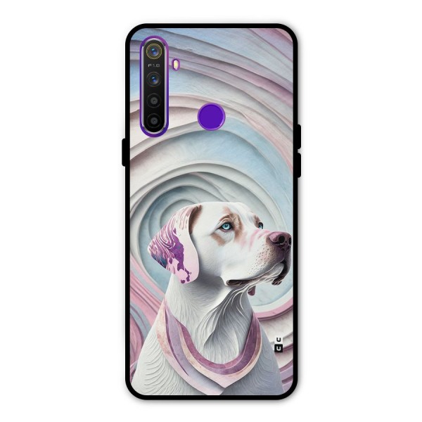 Eye Dog illustration Metal Back Case for Realme Narzo 10