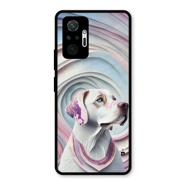 Eye Dog illustration Metal Back Case for Redmi Note 10 Pro
