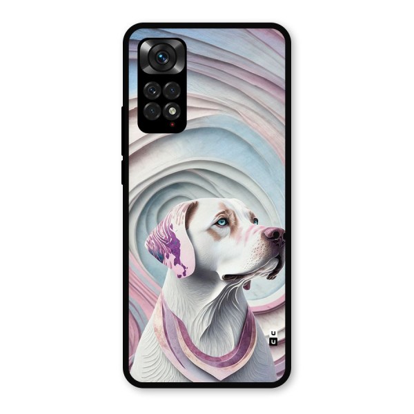 Eye Dog illustration Metal Back Case for Redmi Note 11