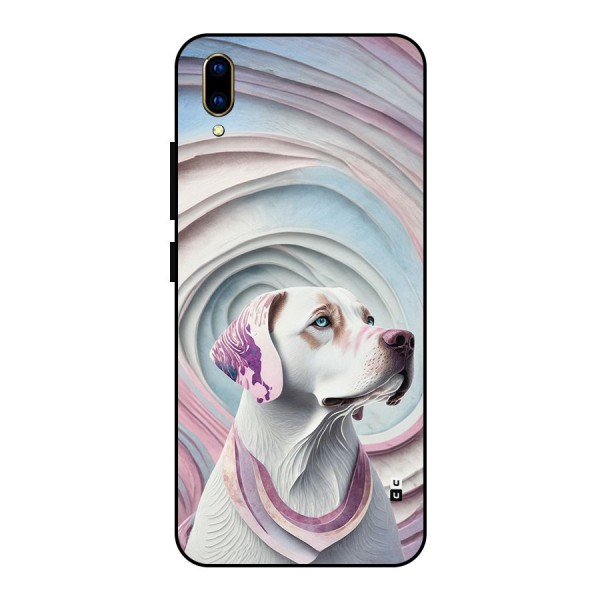 Eye Dog illustration Metal Back Case for Vivo V11 Pro