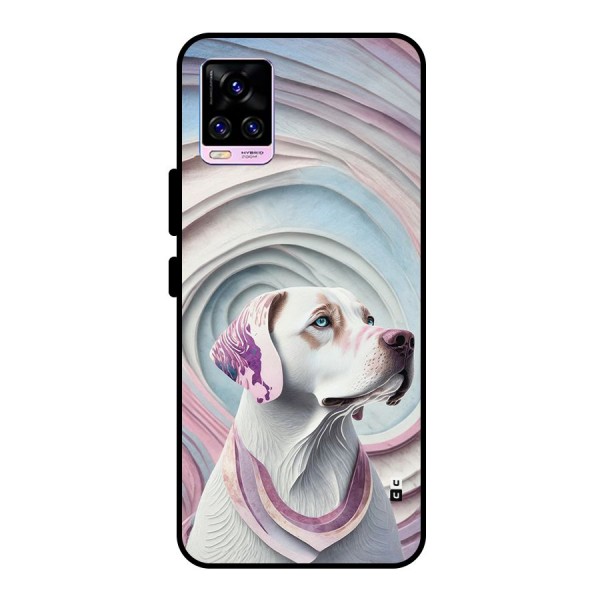 Eye Dog illustration Metal Back Case for Vivo V20 Pro